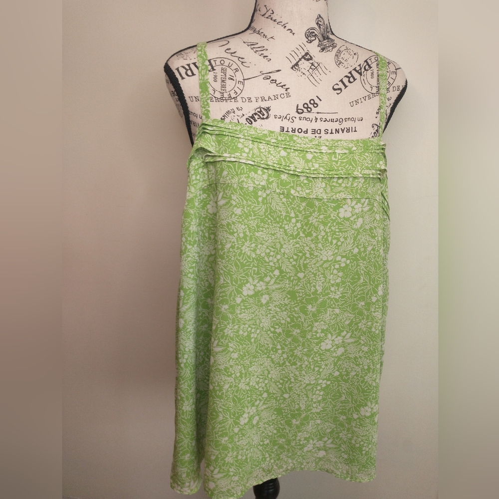 Torrid Green Floral  Top Plus Size 1